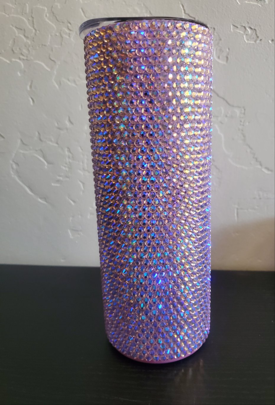 Glass Rhinestone Tumbler