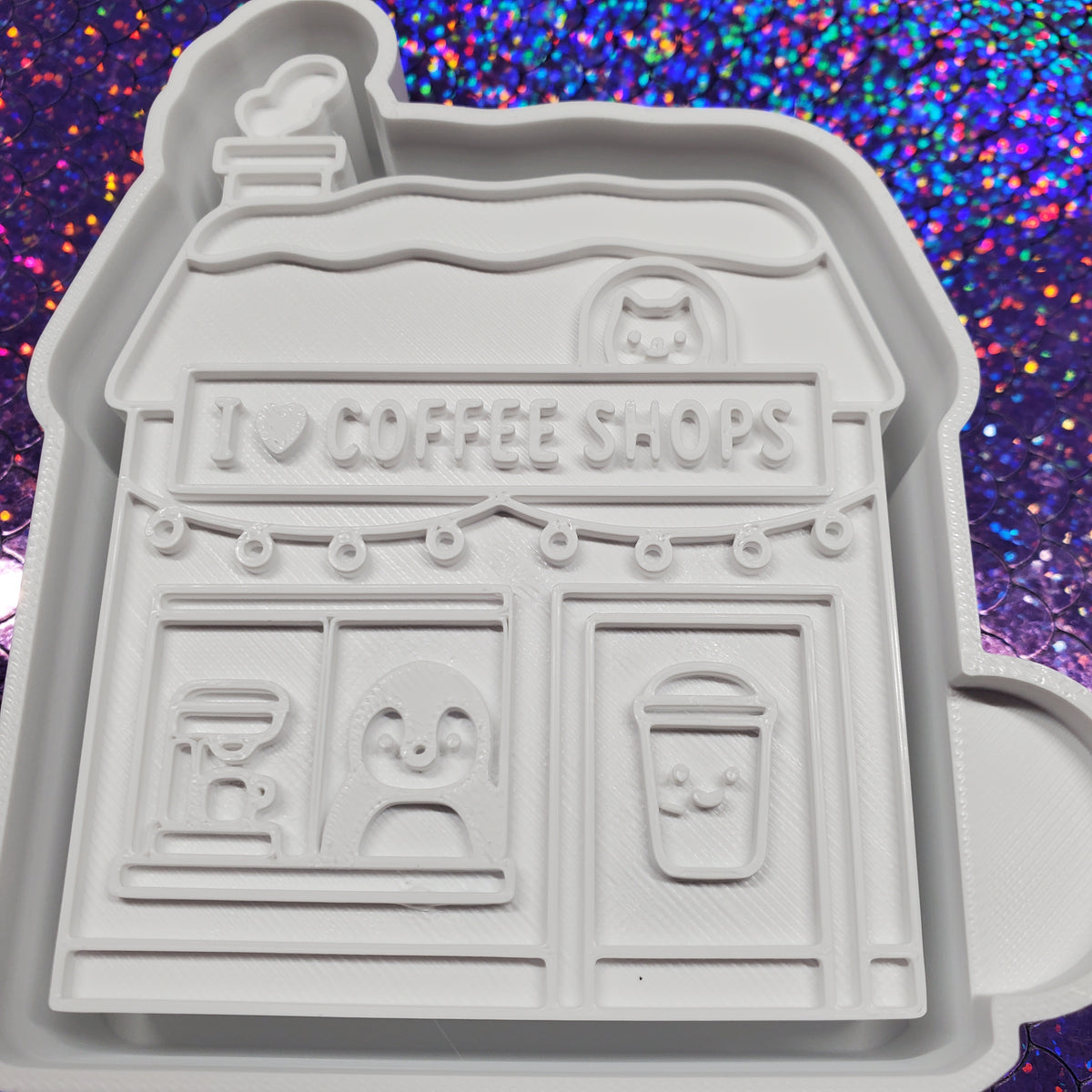 Coffee Shop Freshie Mold