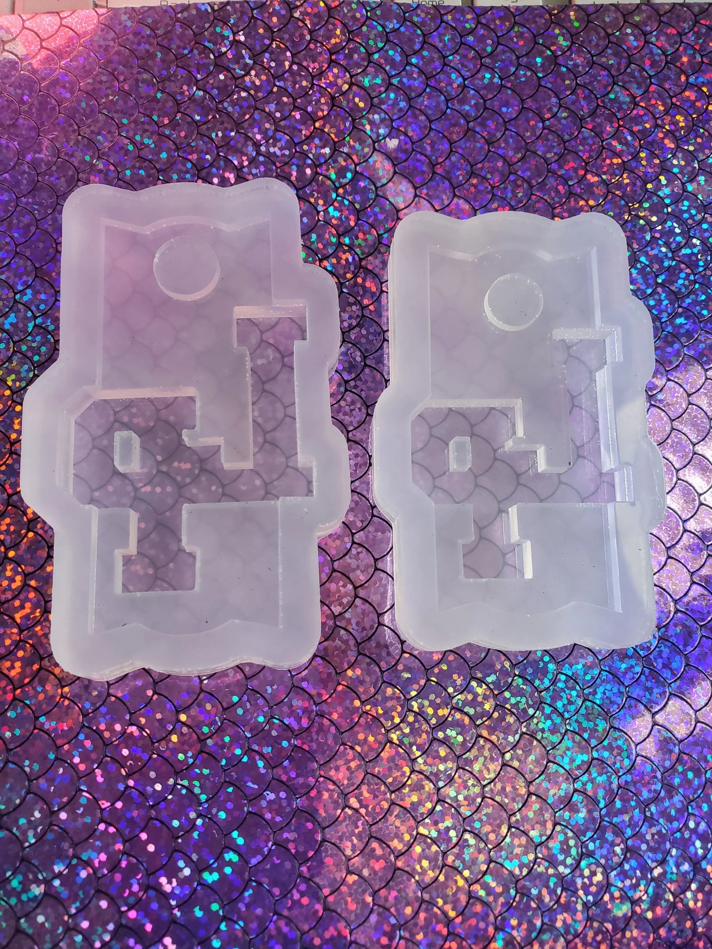 3D LP Block Letter Stanley Tumbler Topper - Royalty Glitter Co 3D LP Block Letter Stanley Tumbler Topper