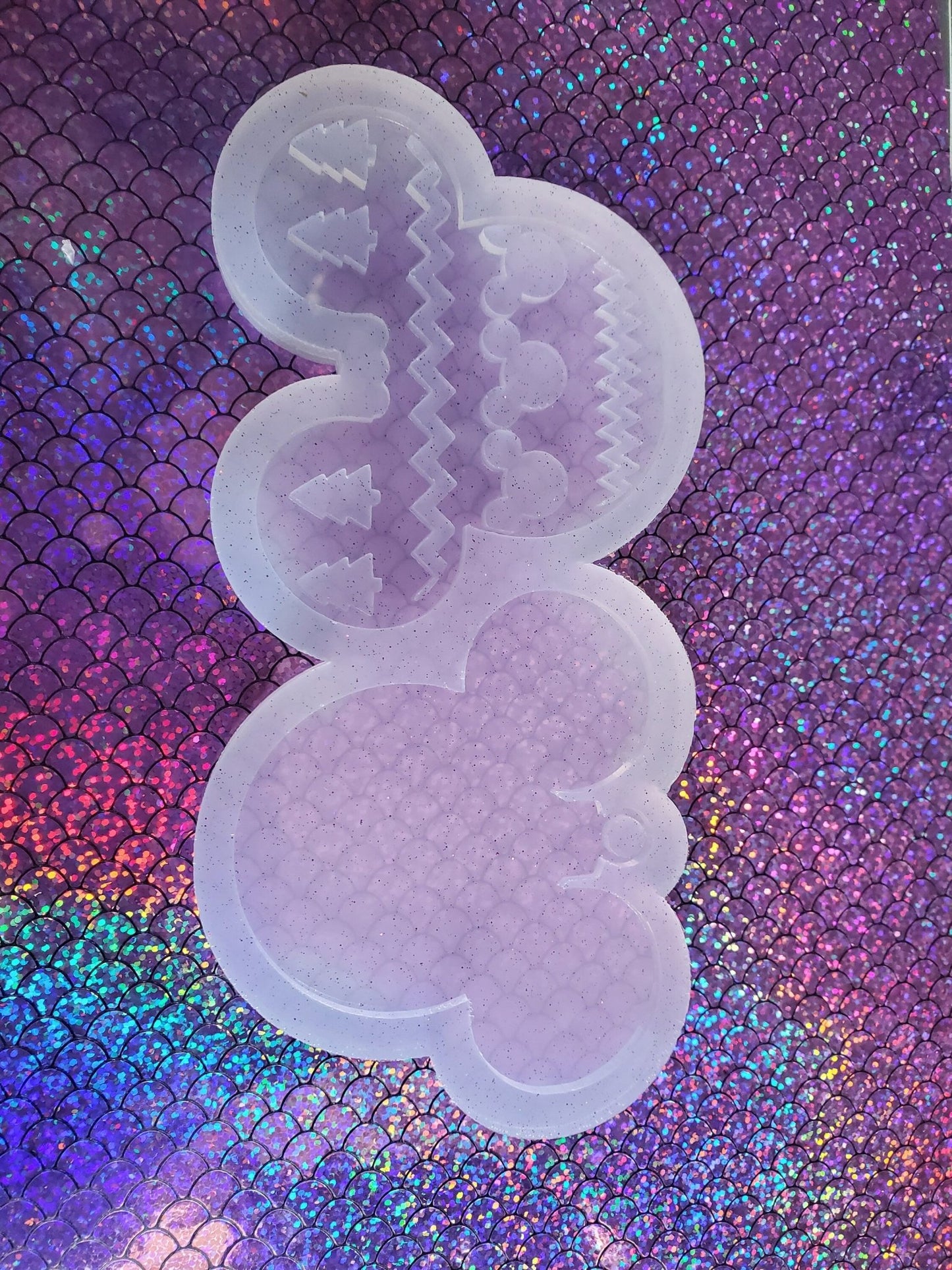 3D Ugly Christmas Sweater 3.5" Ornament Mold - Royalty Glitter Co 3D Ugly Christmas Sweater 3.5" Ornament Mold