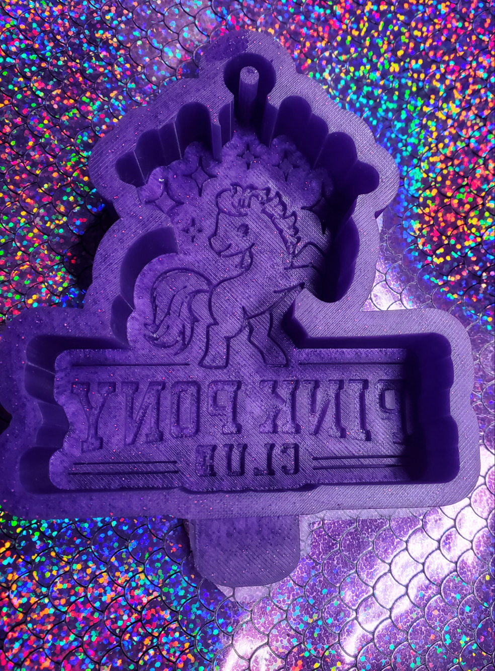 Pink Pony Club Freshie Mold