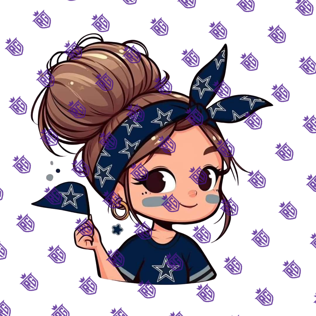 Football Acrylic Blank With Decal