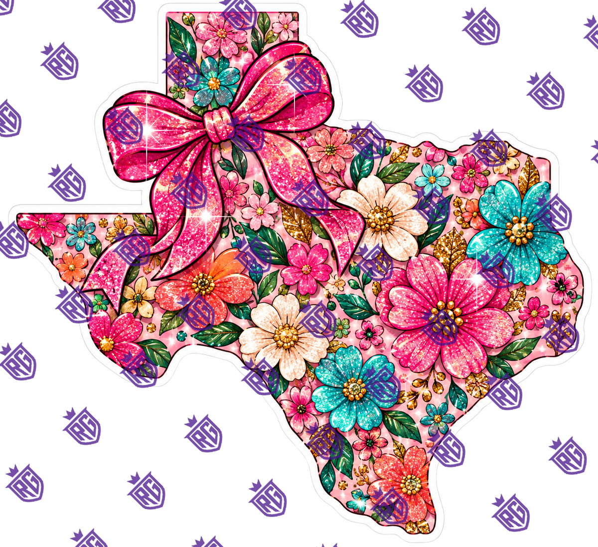 Texas Acrylic Blank With Decal