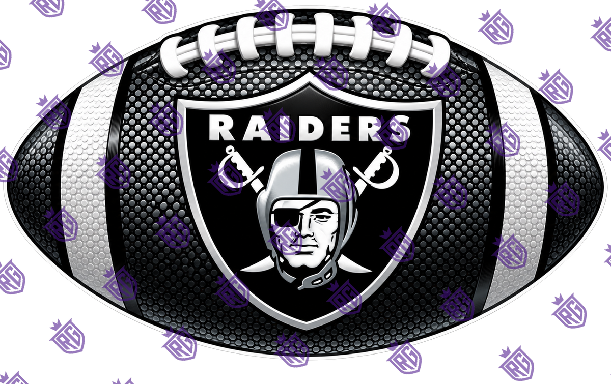 Raiders Acrylic Blank With Decal