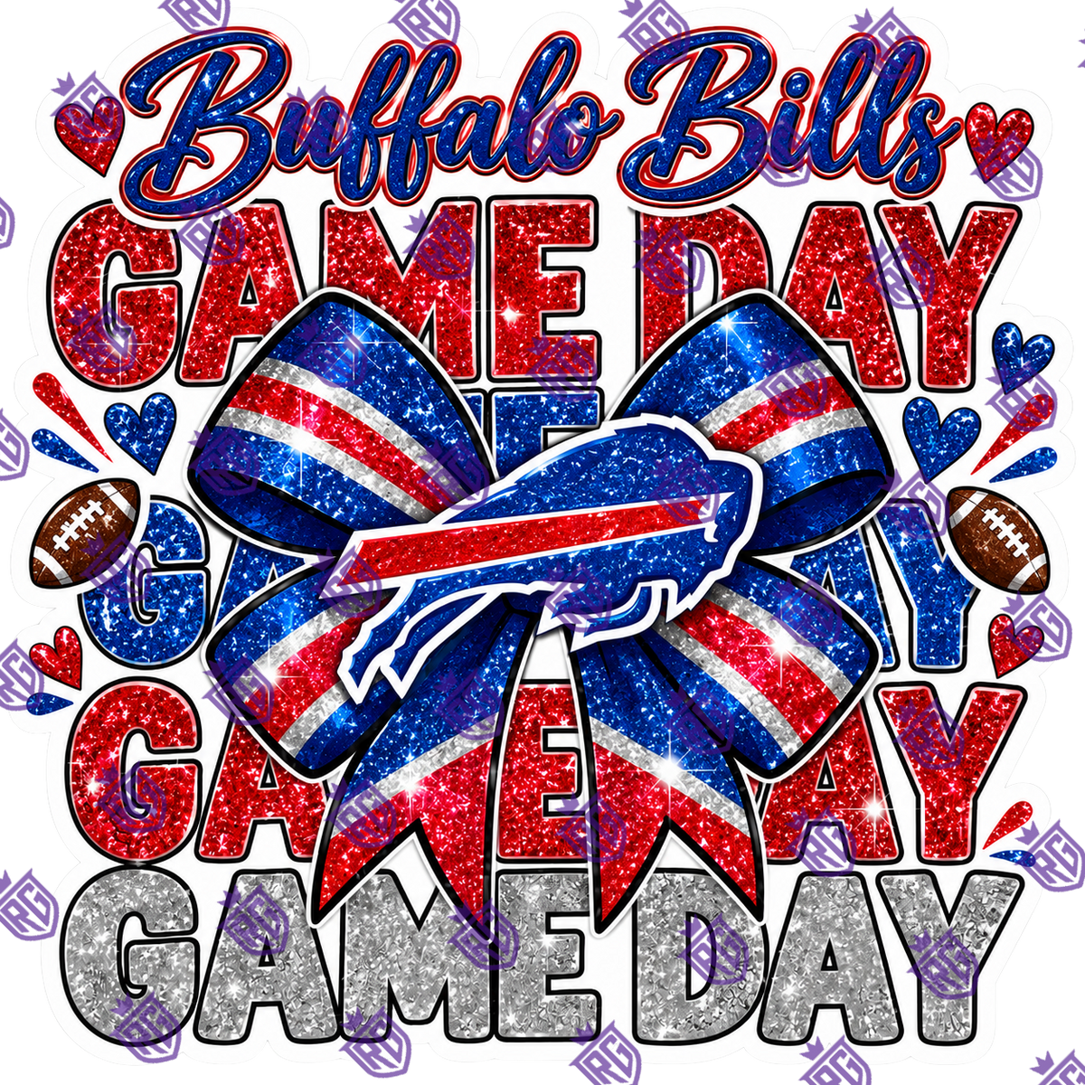 Buffalo Acrylic blank With Decal