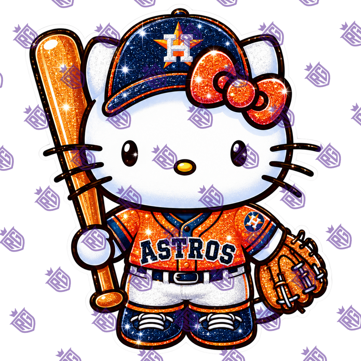 Astros Acrylic Blank With Decal