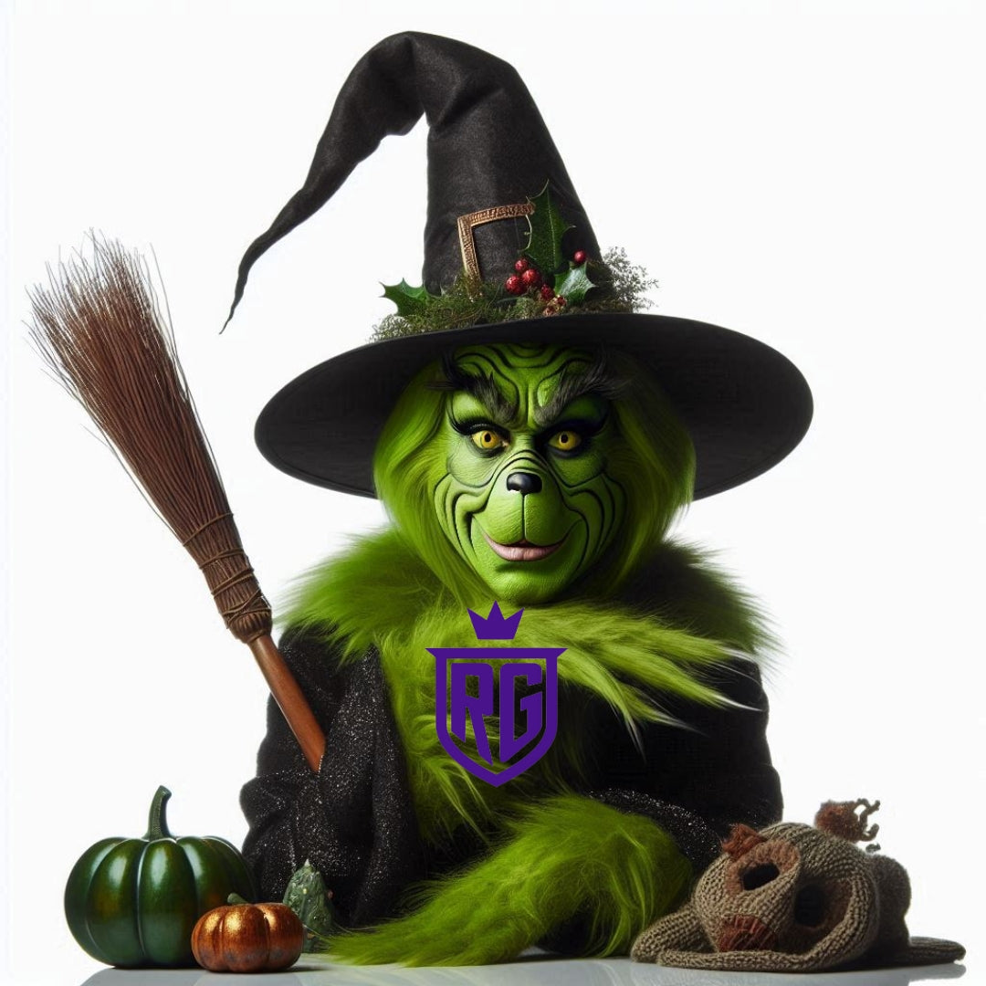 Grinch Witch Acrylic Blank