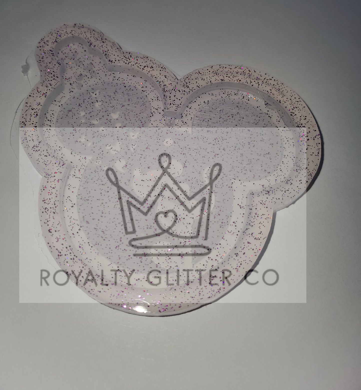 Suicide awareness mouse semicolon mouse head keychain