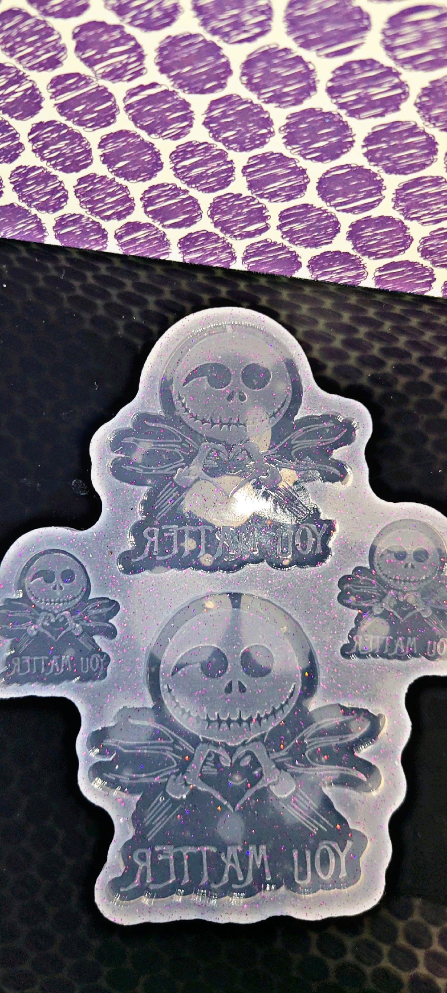 Jack Magnet/Badge Reel/Key chain Mold All In 1 {Clear so can be used with UV Resin}