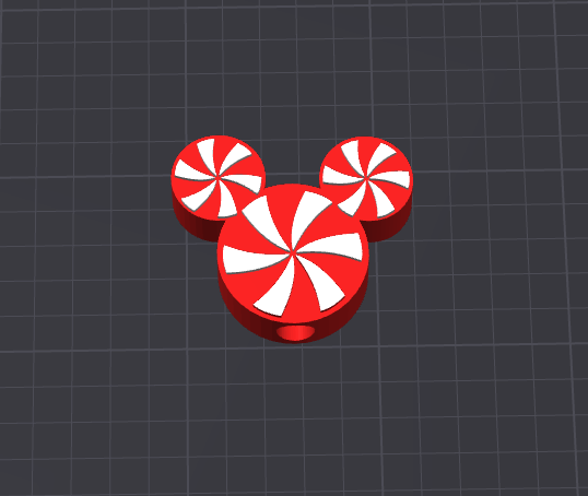 Mickey Mint 10mm Straw Topper STL FILE (DIGITAL DOWNLOAD)
