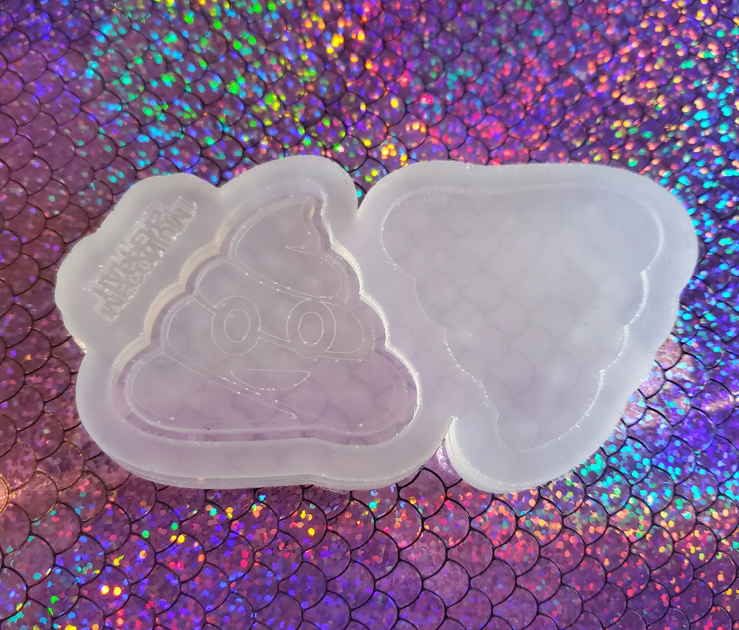 NICU Meconium Happens Shaker Mold All In One| NICU mold| Nicu badge mold| uv mold| Silicone Mold
