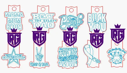 Acrylic Blank Stanley Tumbler Topper Blank W/SVG or PNG