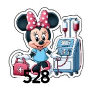 Dialysis Nurse Badge Reel Acrylic Blanks