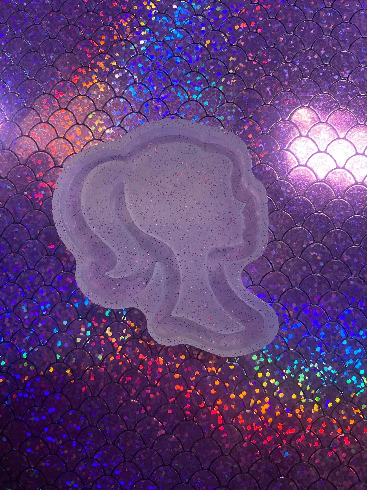Barbie Shaker Mold {Clear so can be used with UV Resin}