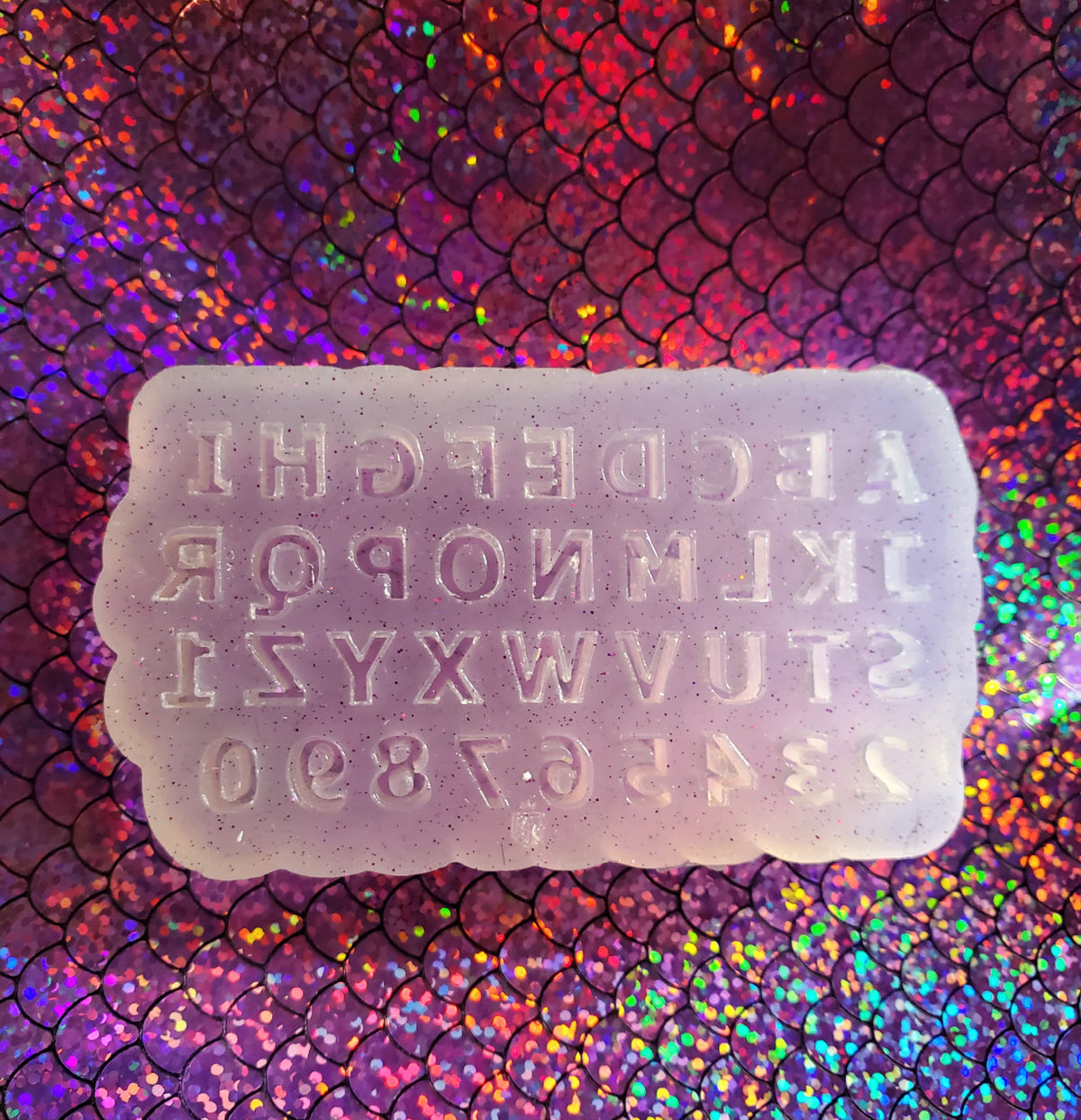 Alphabet Mold 1/4 Thick Letters (Great for Stanley Letters)