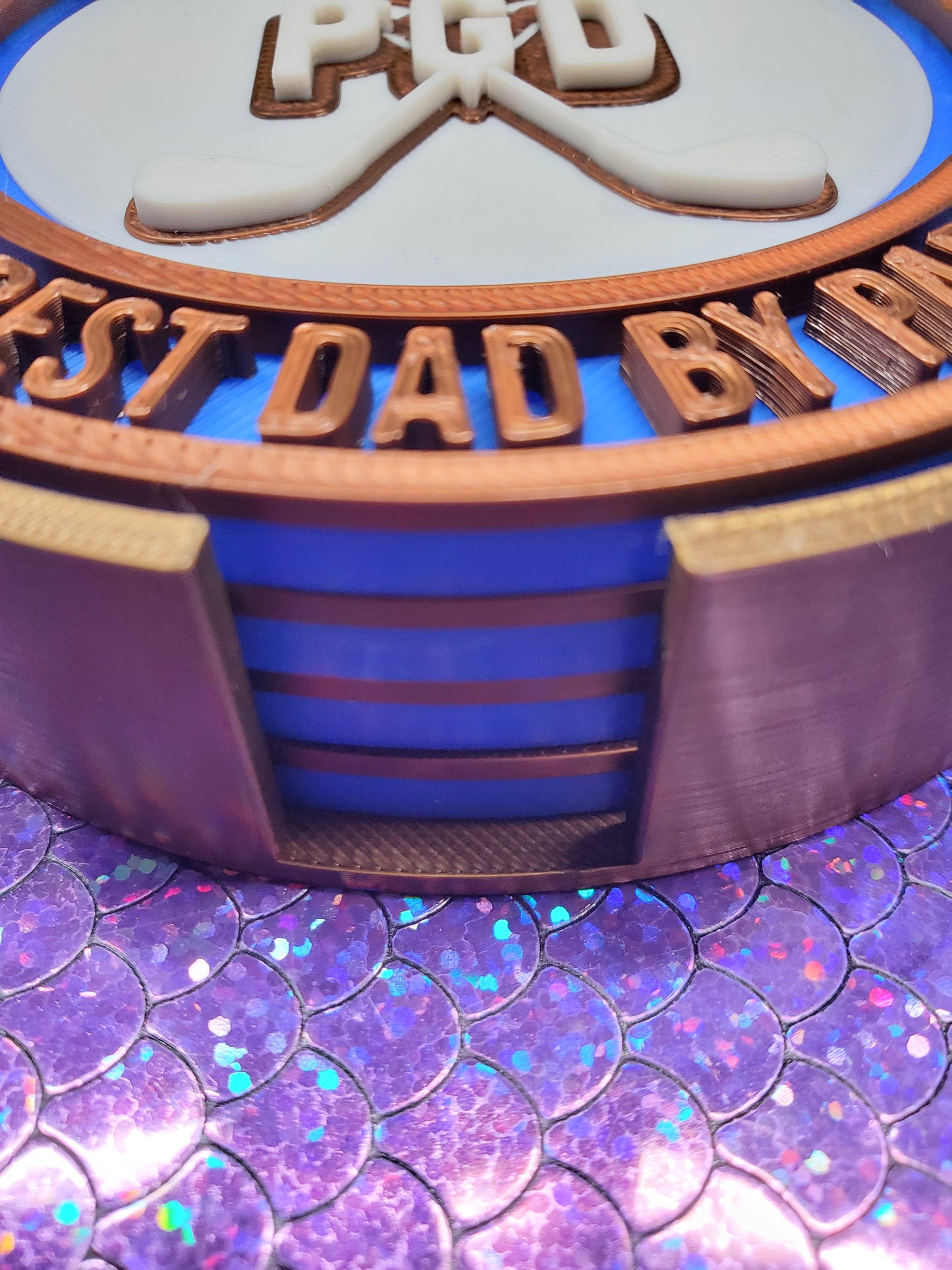 Pro Golf Dad Coasters With Holder