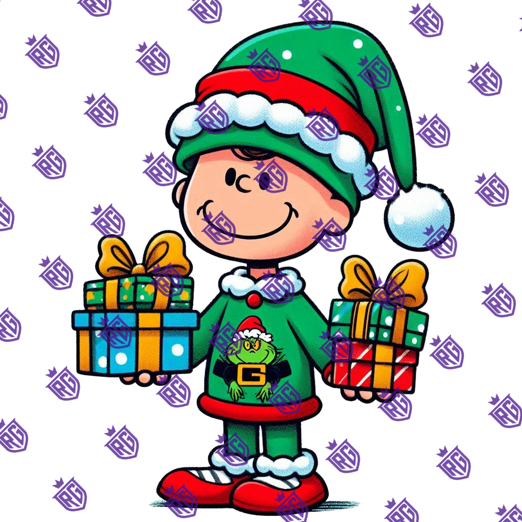 Christmas Acrylic blank With Decal