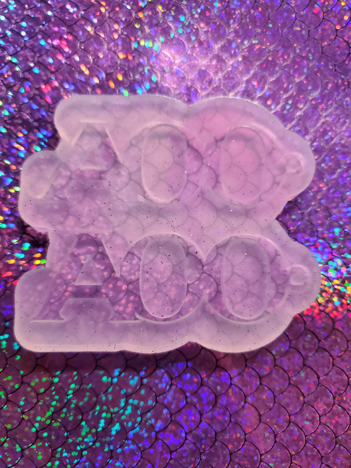 Letter Earring Mold