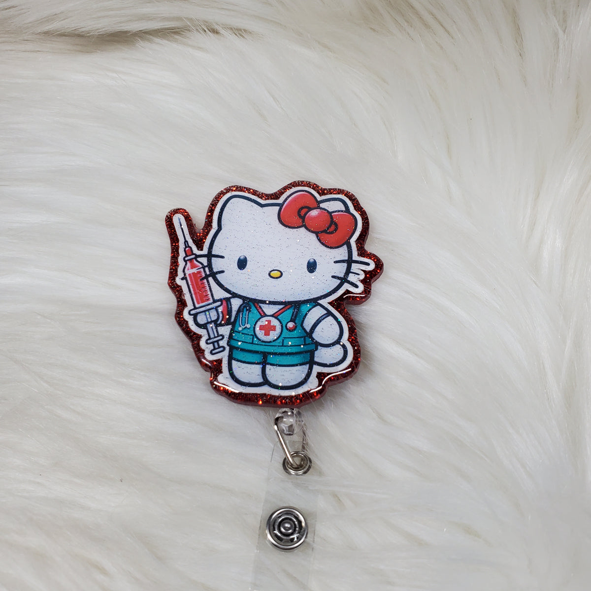 Nurse Shot HK Badge Reel
