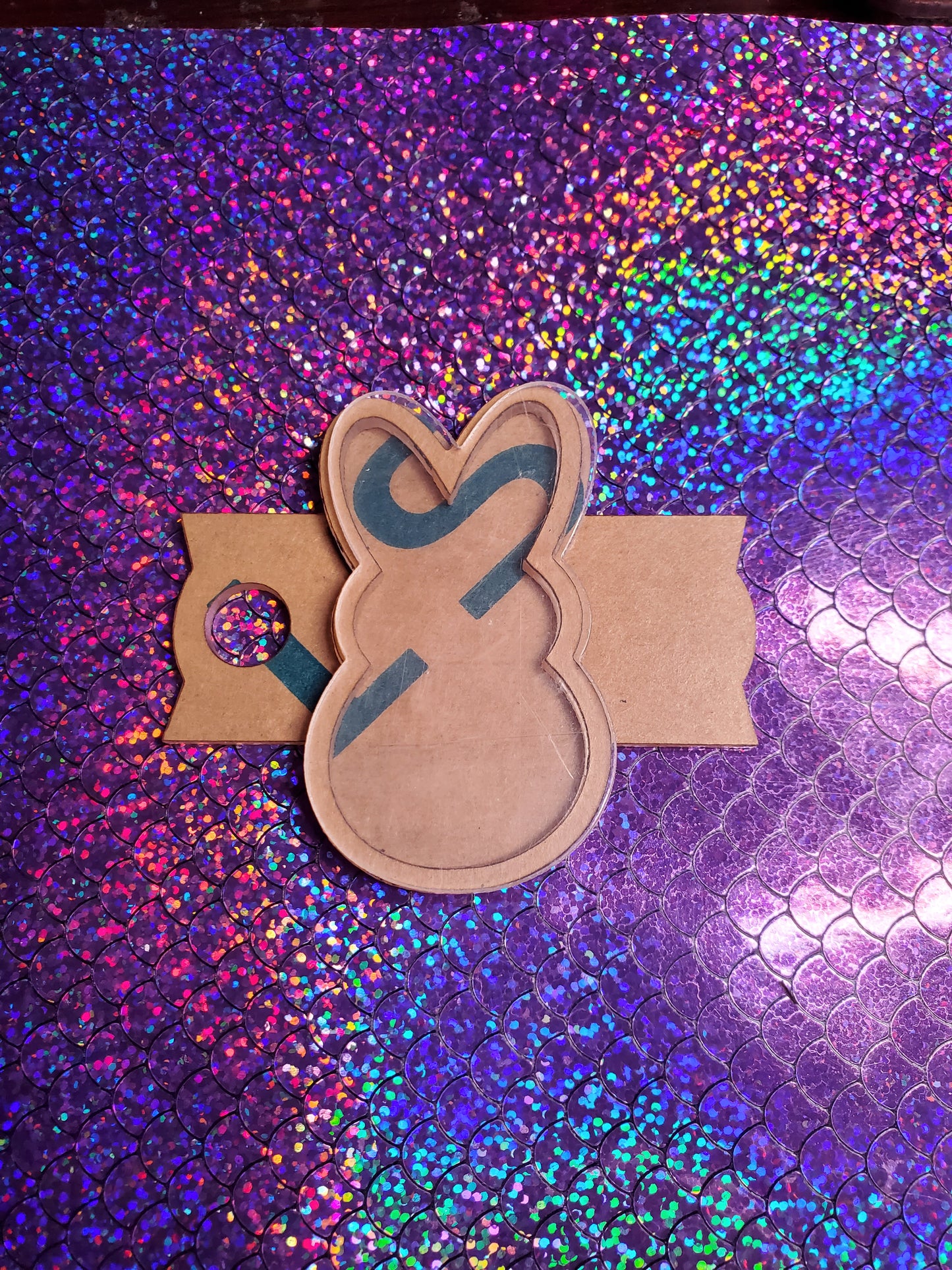 Bunny Shaker Stanley Topper Acrylic Blank Set