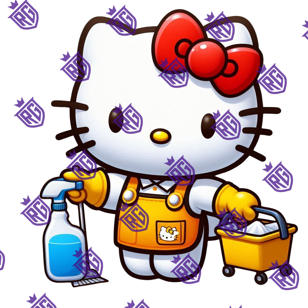 Housekeeping Acrylic blank With Decal