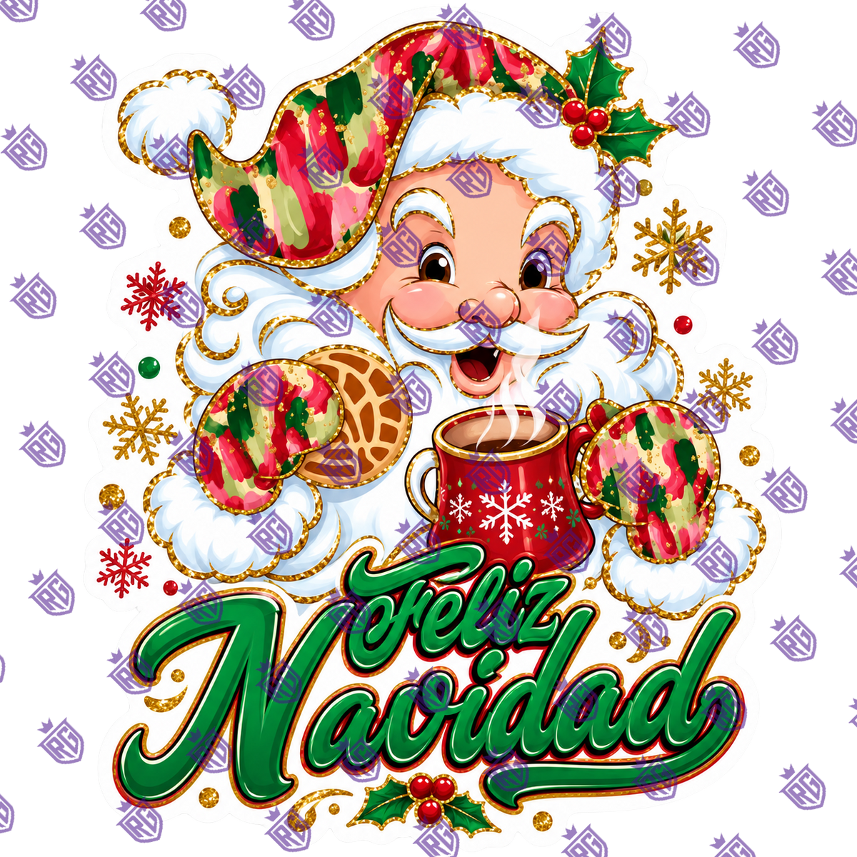 Feliz Navidad acrylic blank