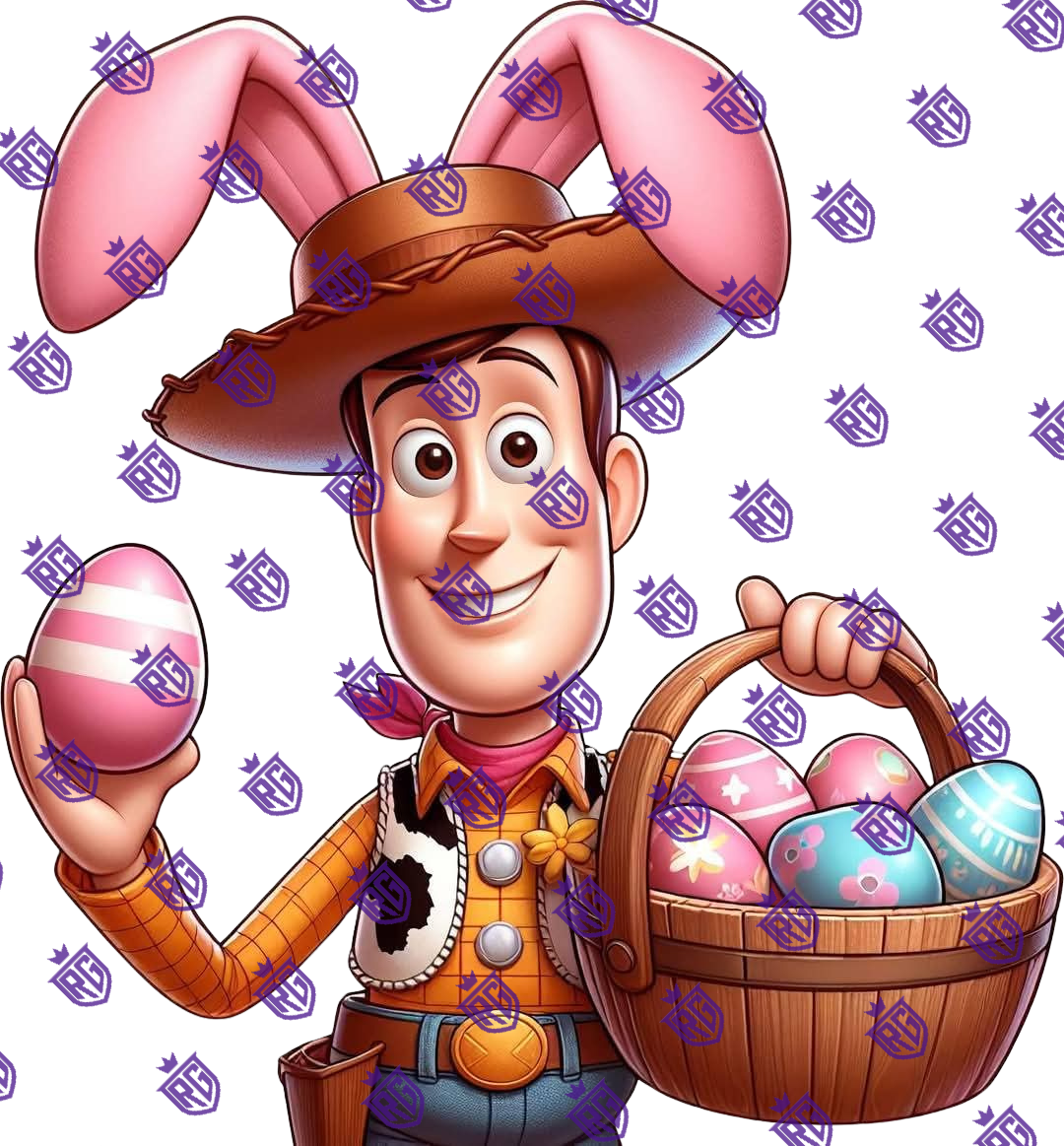 Easter Acrylic Blank With Decals