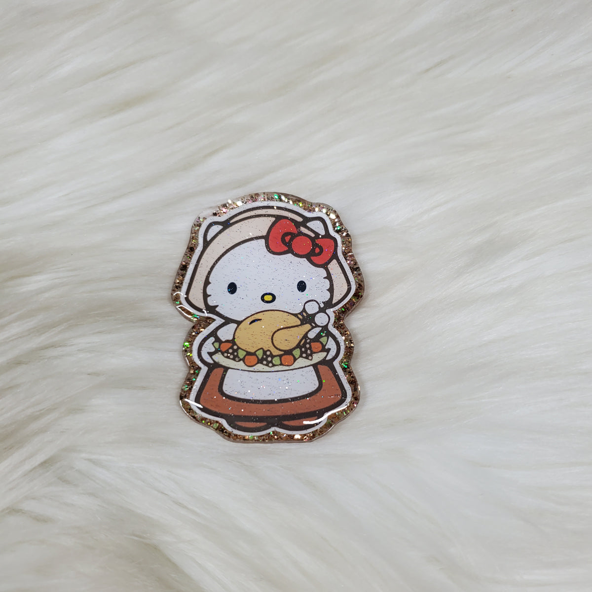 Thanksgiving Pilgram HK Badge Reel