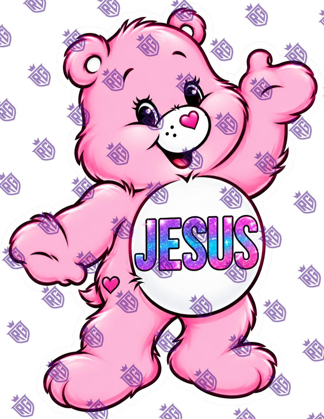 Jesus Bear Acrylic Blank