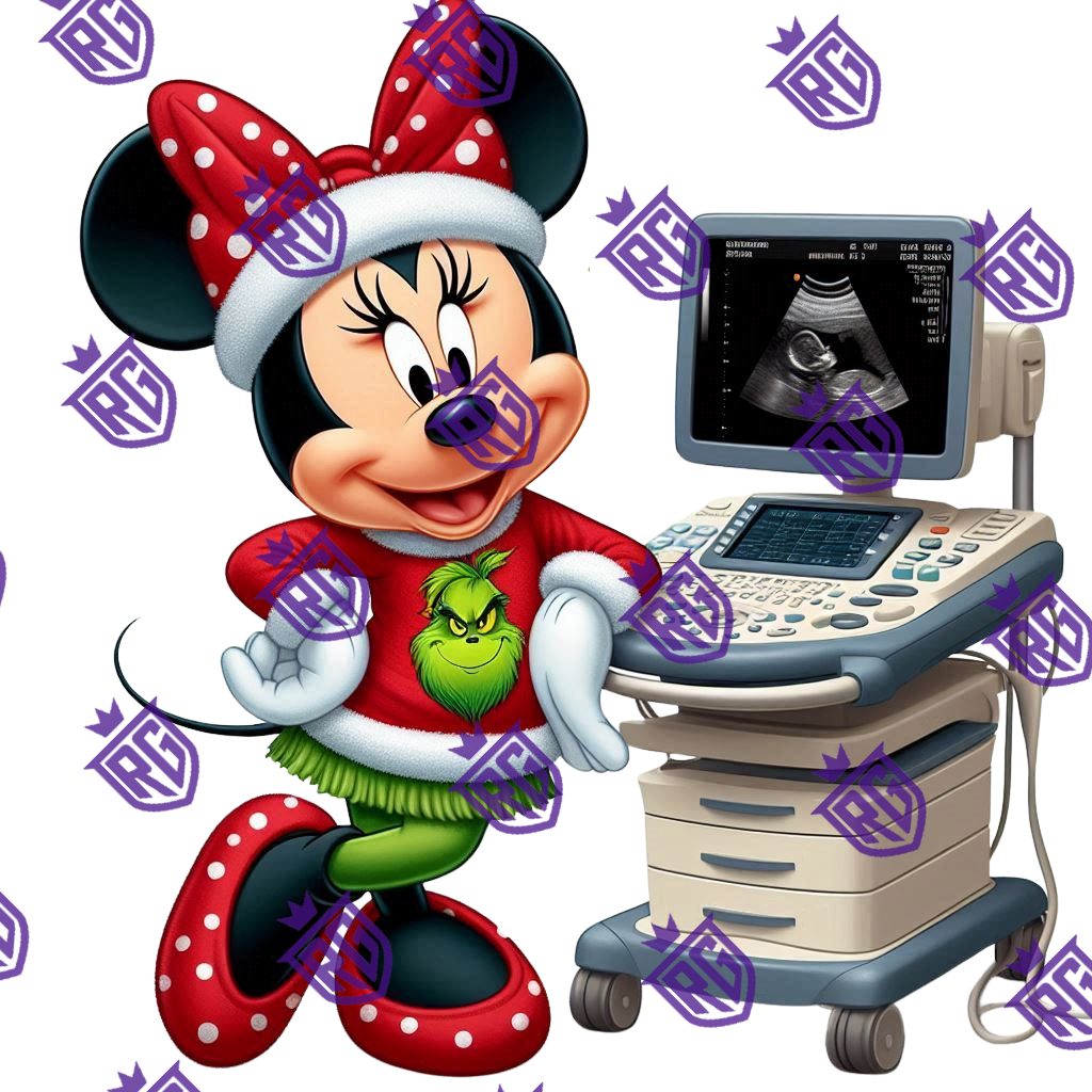 Christmas ultrasound Acrylic Blank