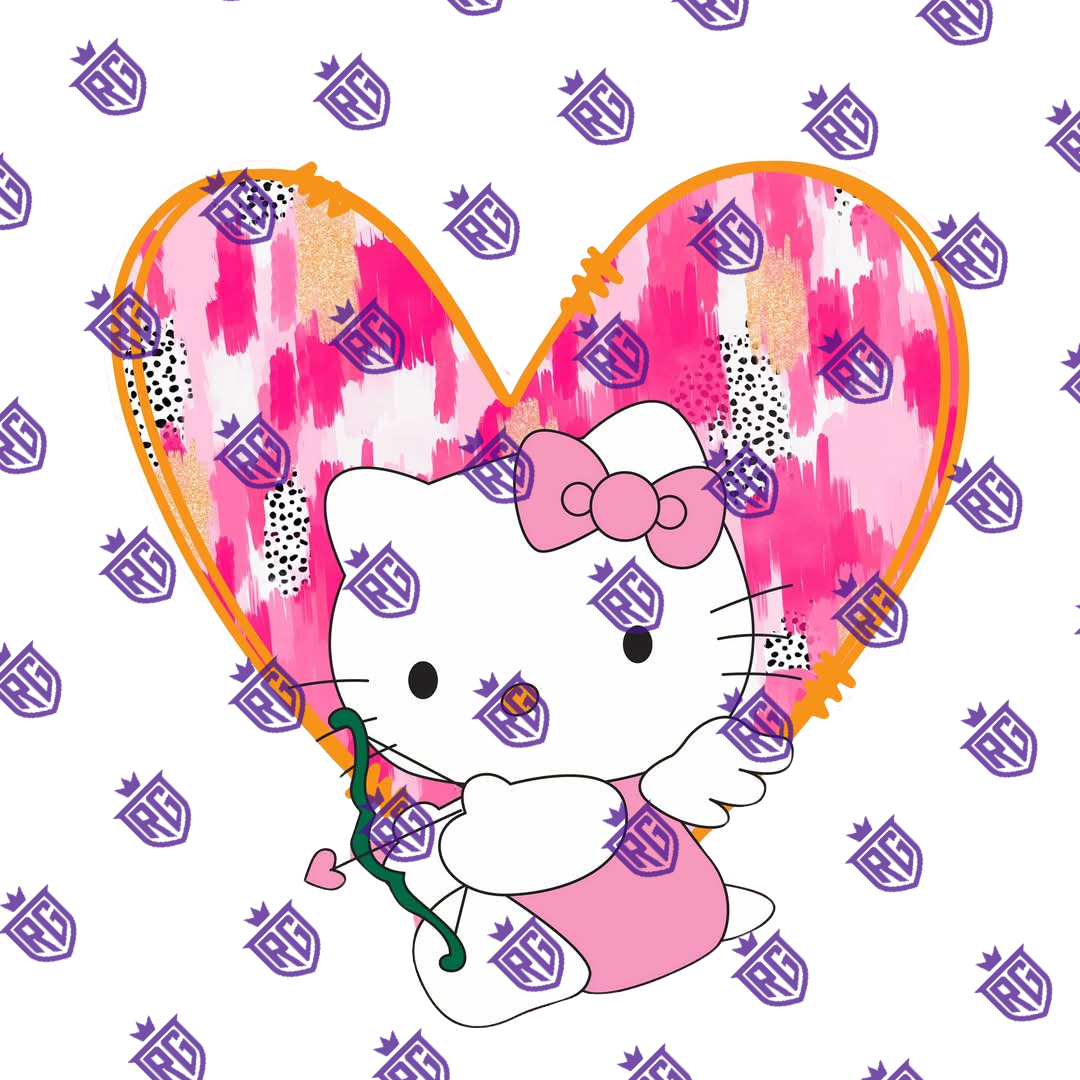 Valentines Acrylic Blank With Decals