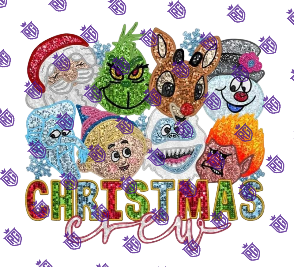 Christmas Acrylic blank With Decal