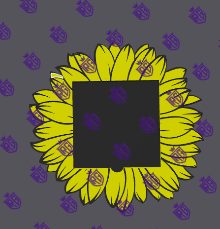Sunflower Sticky Note Holder STL FILE (DIGITAL DOWNLOAD)