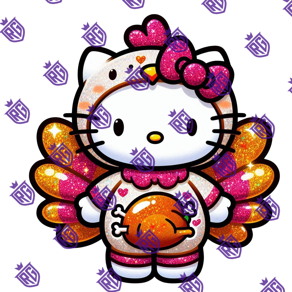 Turkey Acrylic blank With Decal