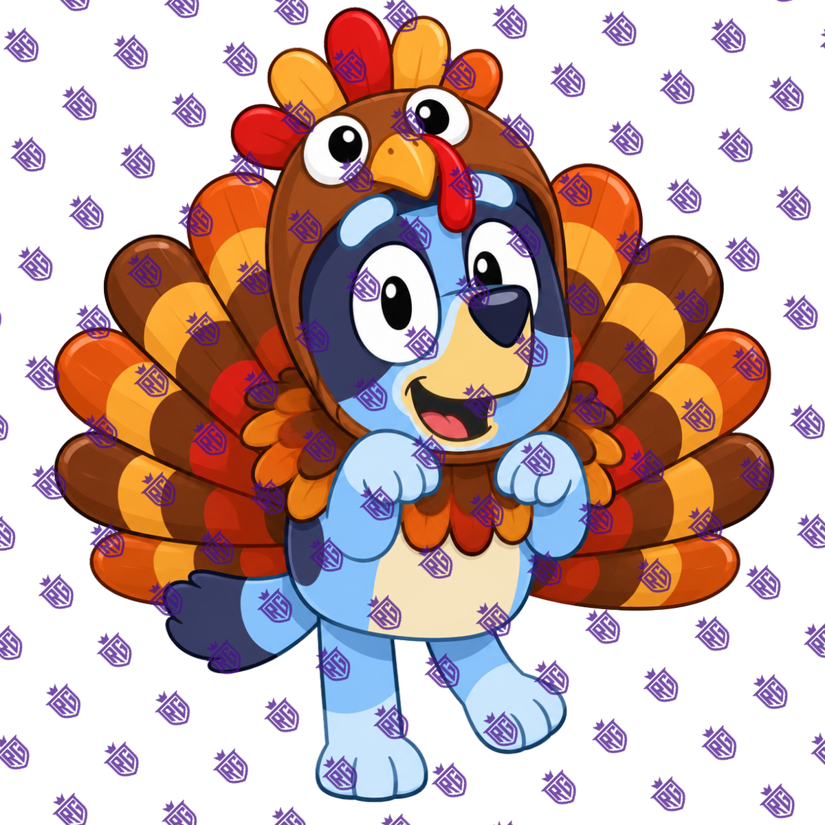 Thanksgiving Turkey acrylic blank
