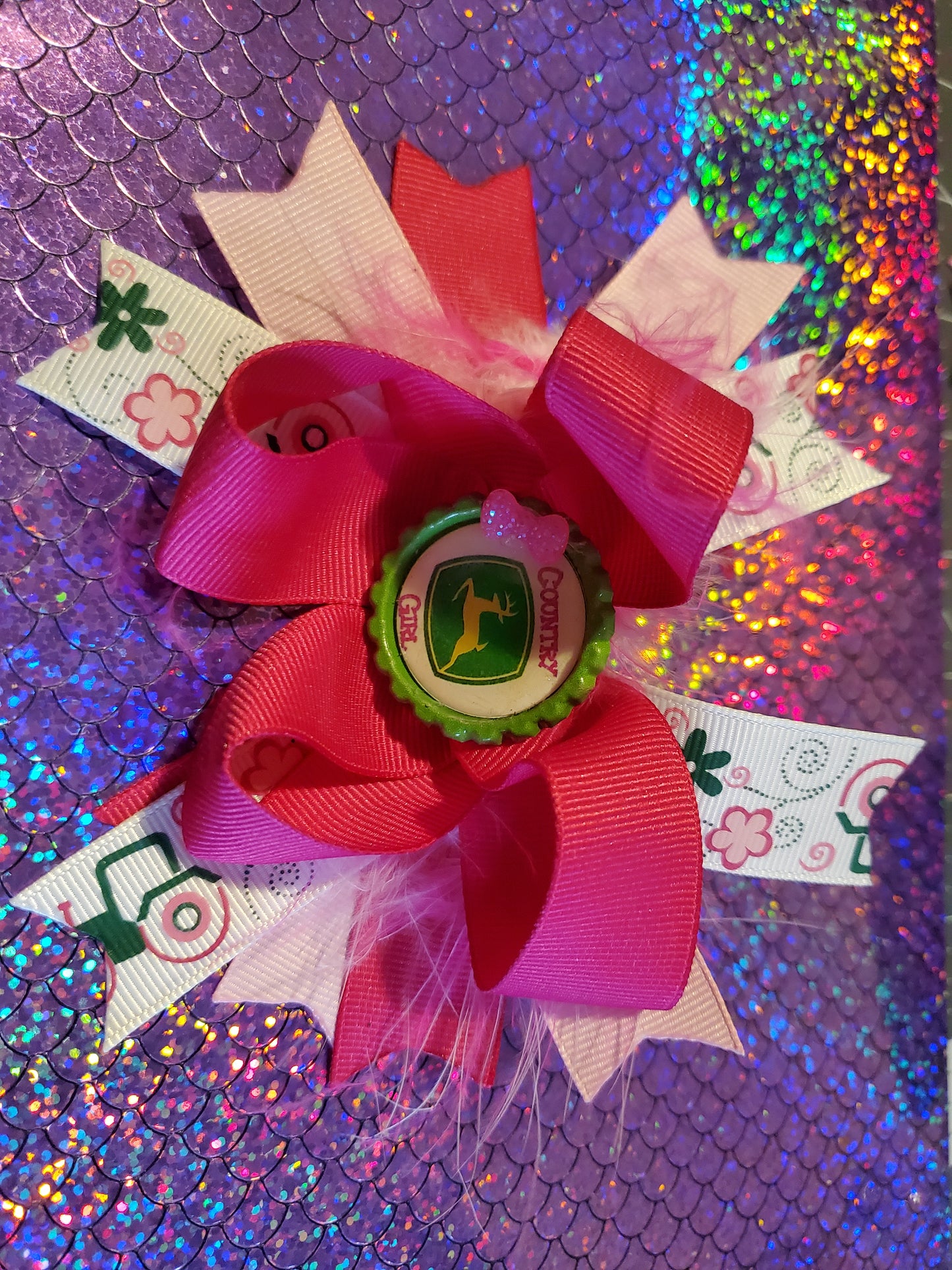Girls Handmade Hair Bows