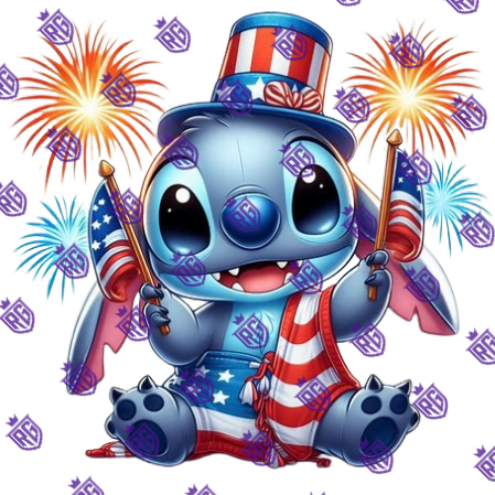 Stitch 4th Of July