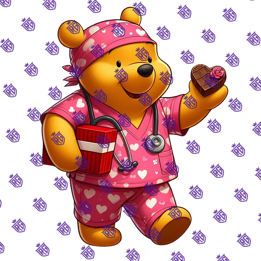 Valentines Acrylic Blank With Decal