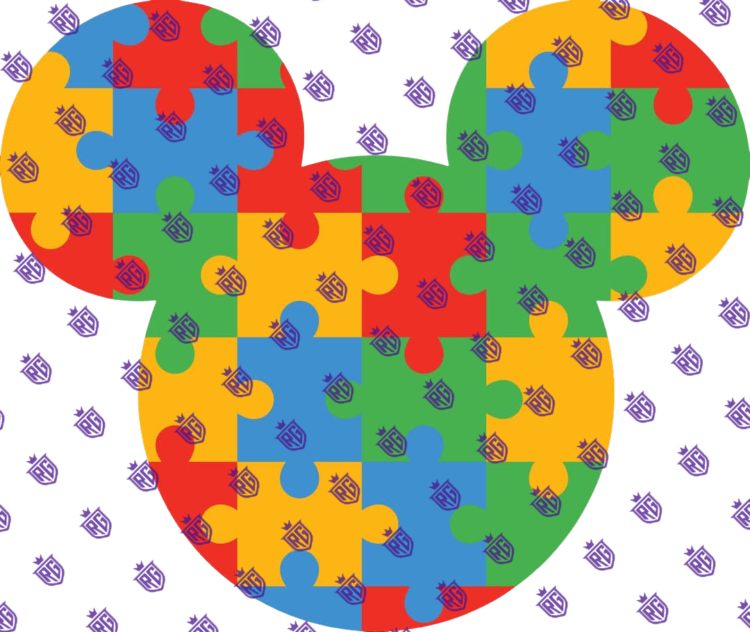 Autisum Acrylic Blank With Decals