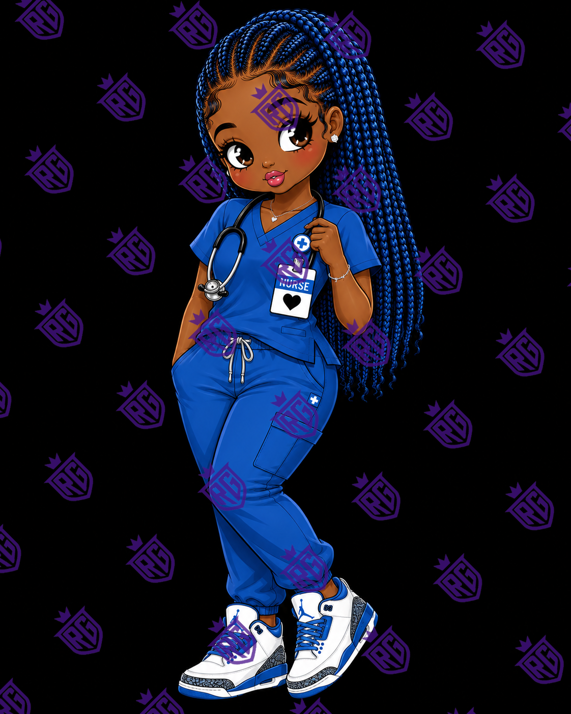 Nurse Acrylic Blank With Decal