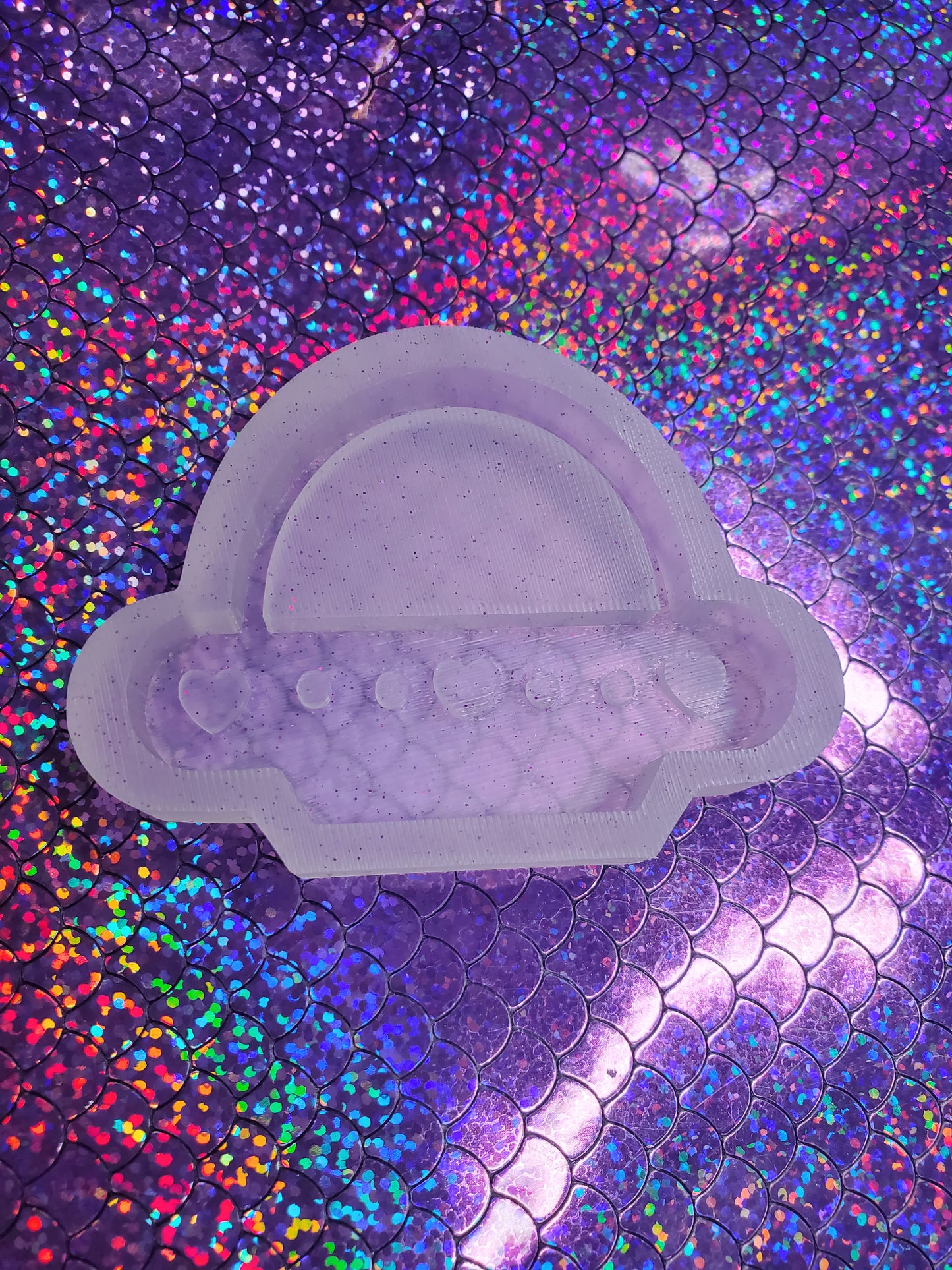 Space Ship Shaker Mold