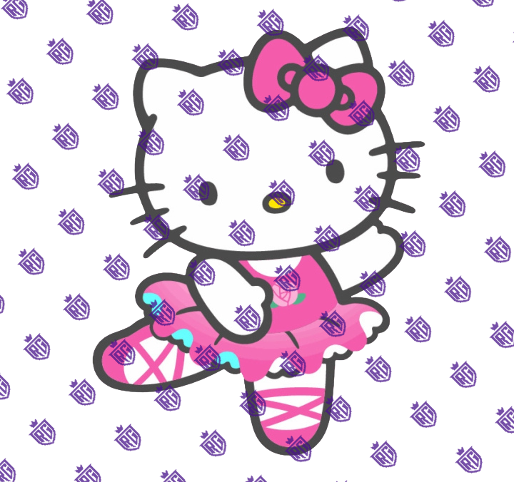 Ballerina Acrylic Blank With Decals