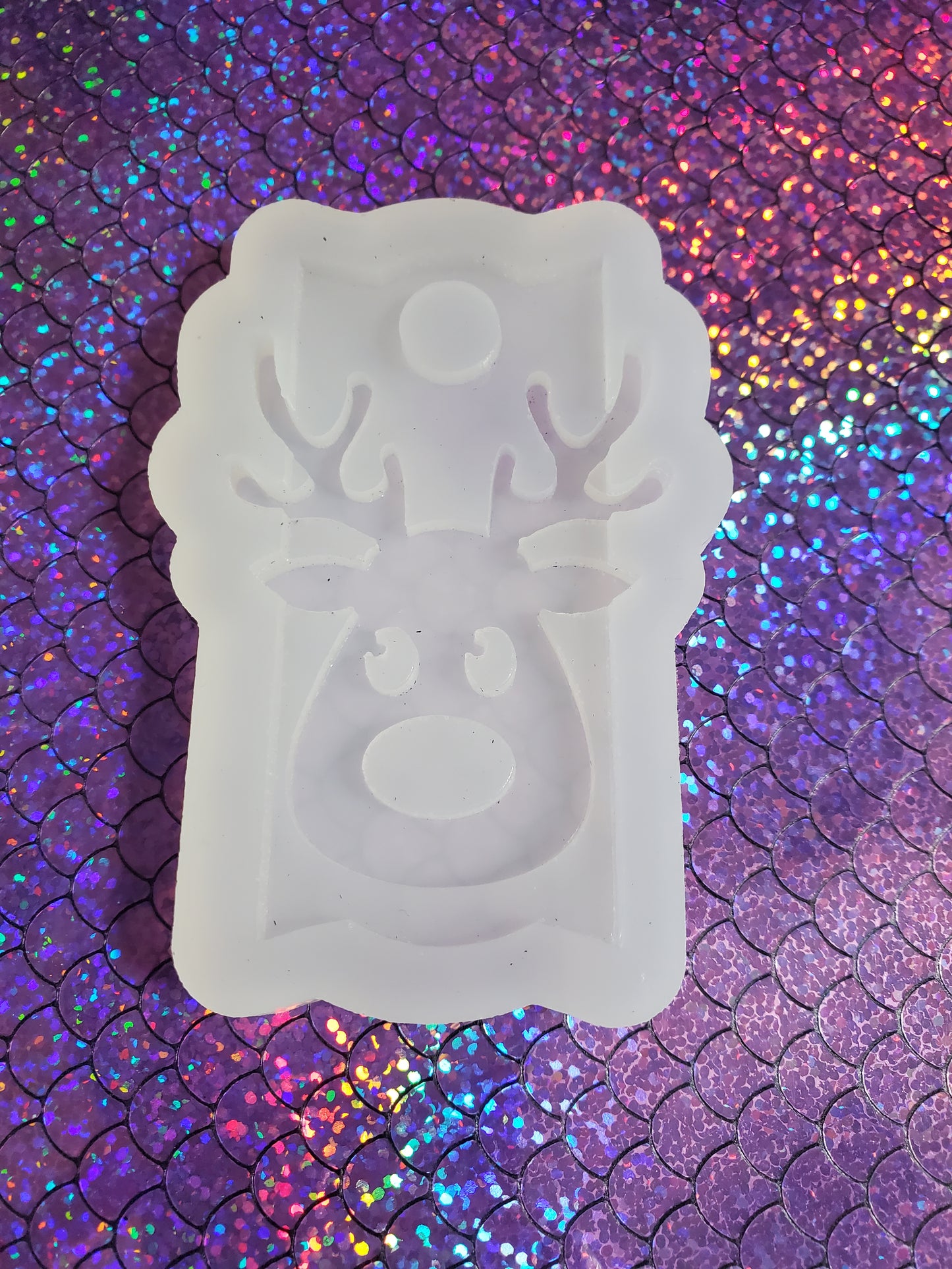 Reindeer Stanley Tumbler Topper Mold