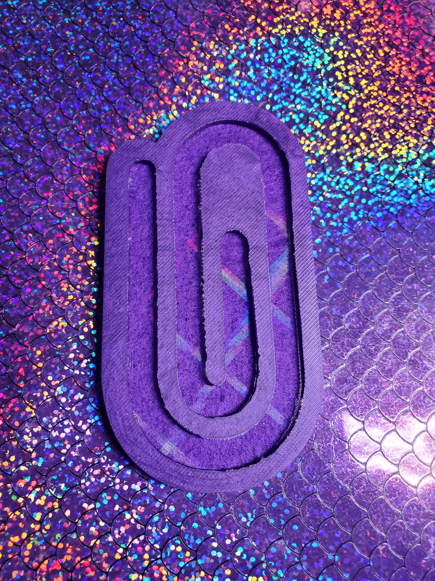 Holographic Paper Clip Mold