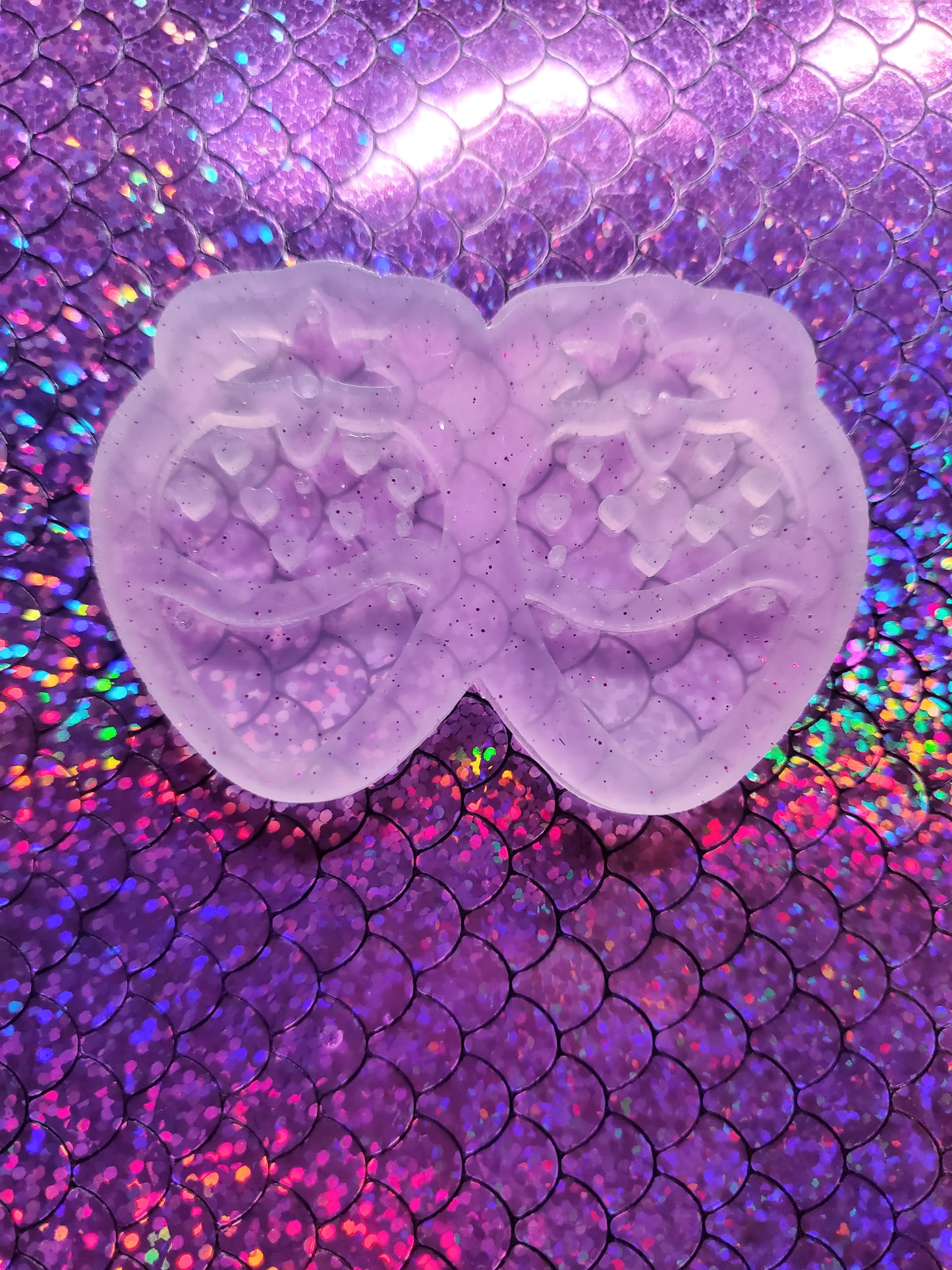 Dipped Strawberries Earring Mold