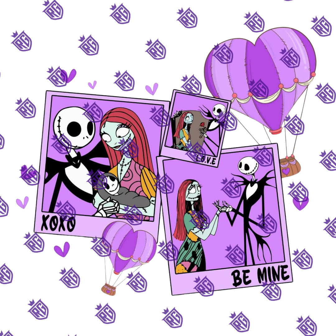 Valentines Acrylic Blank With Decals