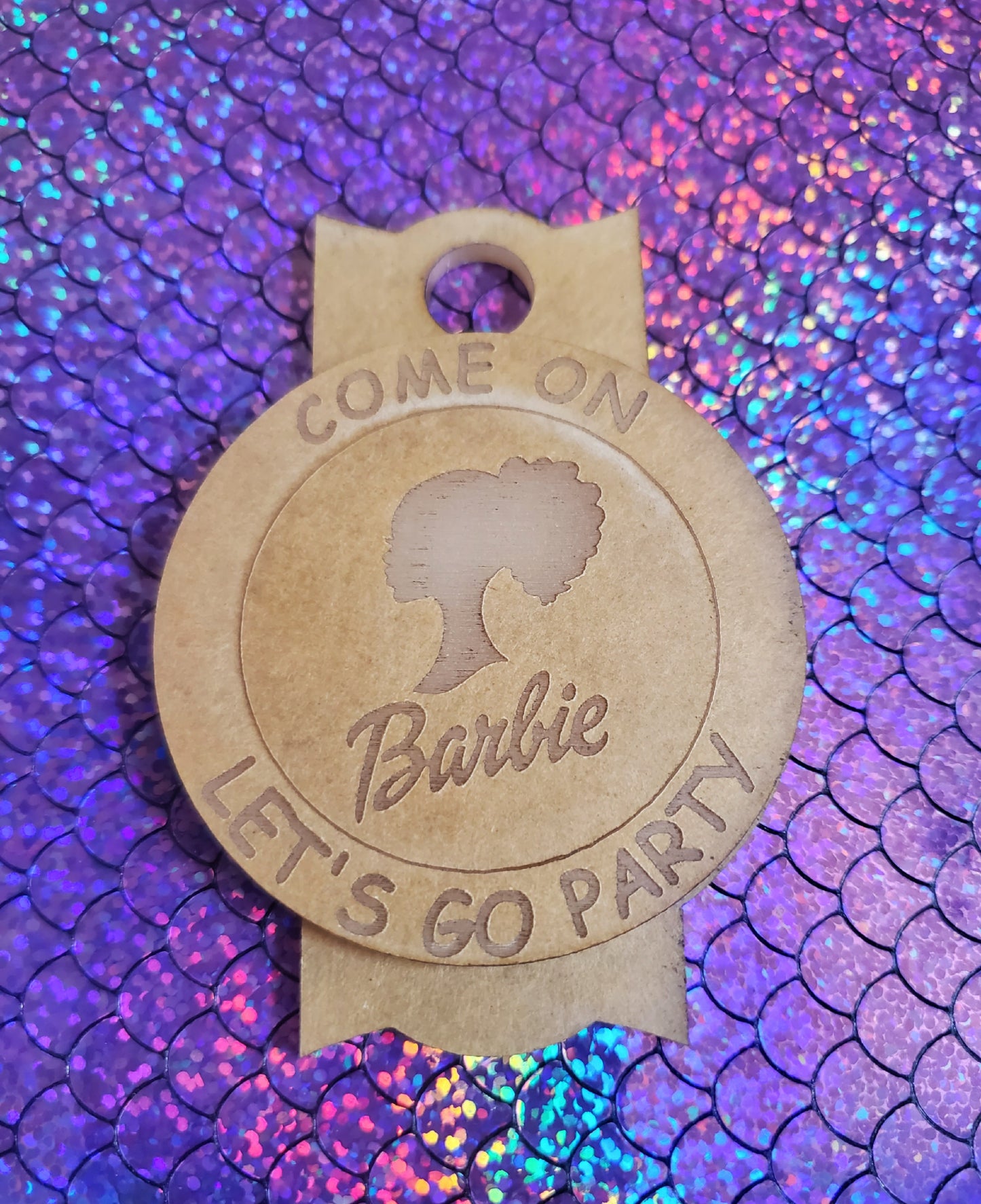 Hispanic Ponytail Barbie Stanley Tumbler Topper mold