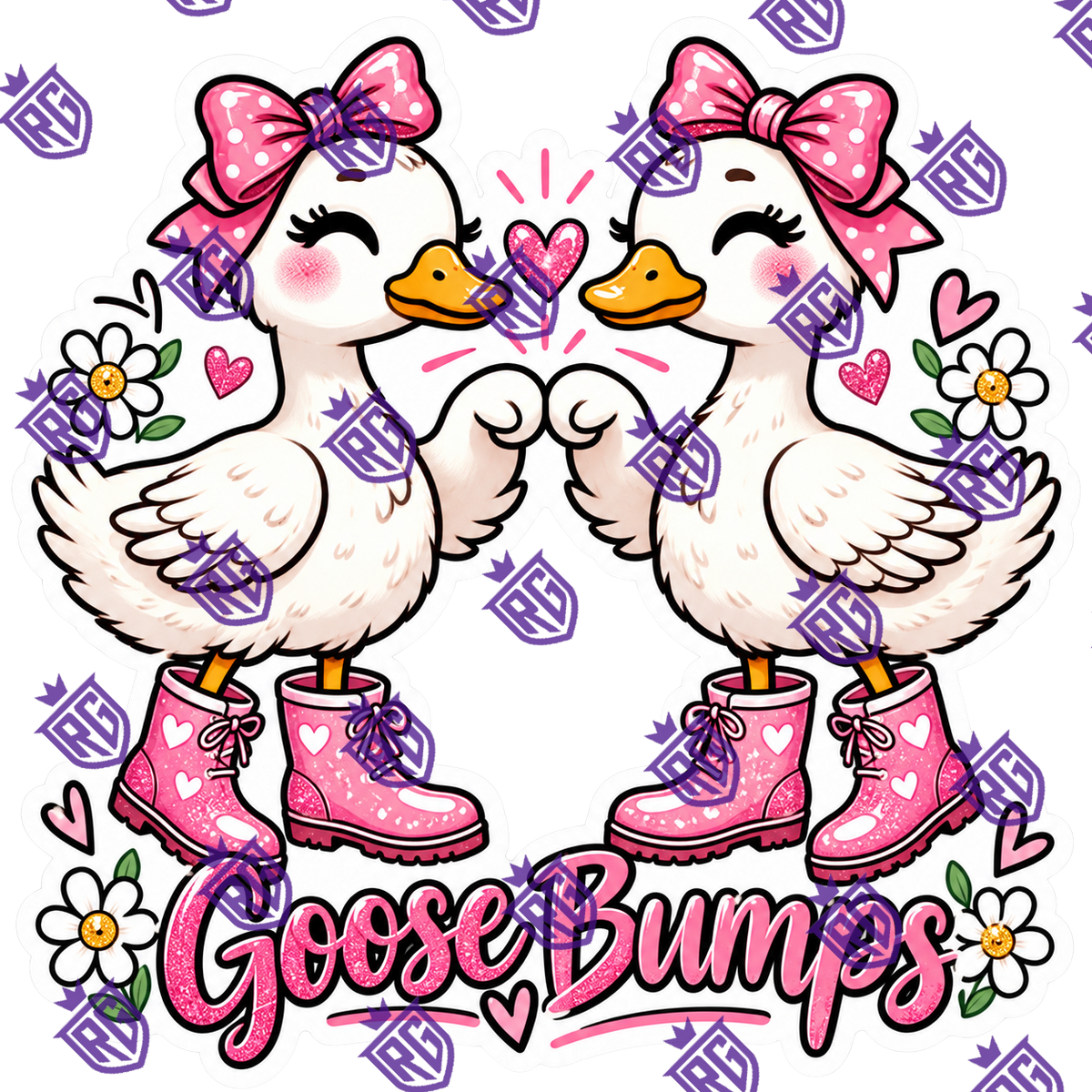Goose bumps acrylic blank