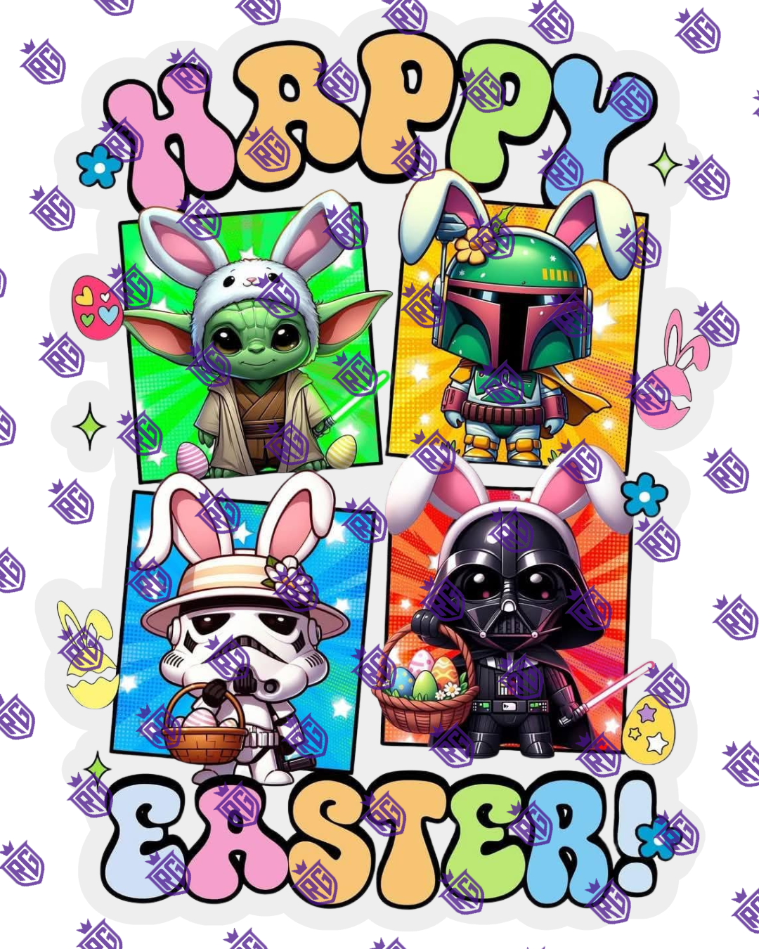 Mardi Gras Acrylic Blank With Decals