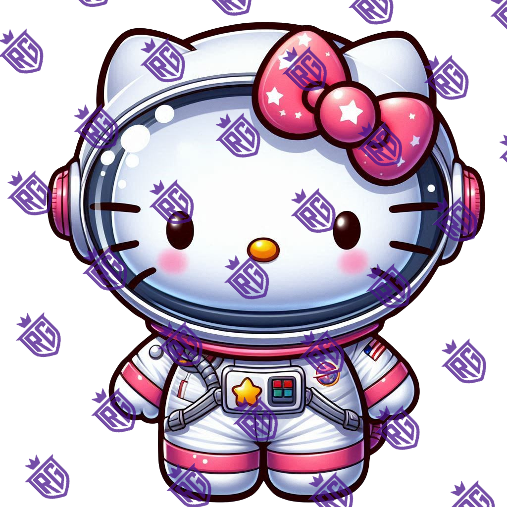 Astronaut Acrylic Blank With Decal